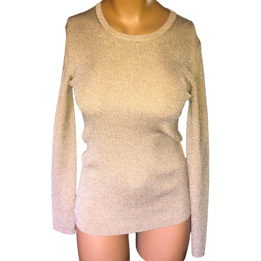 Michael Kors Gold Sweater NWOT